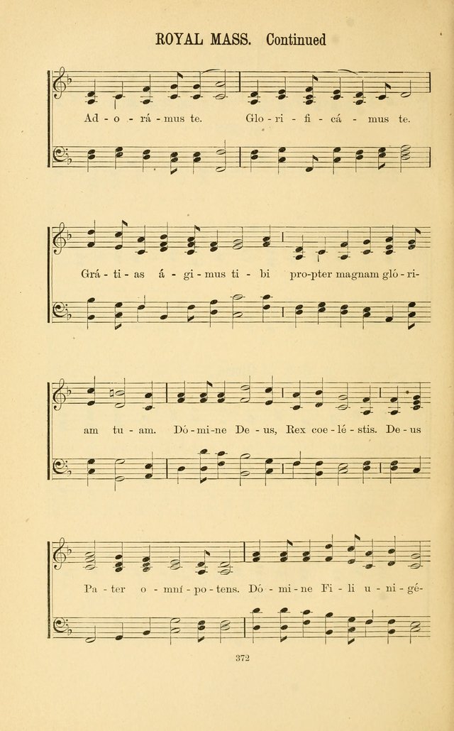 English and Latin Hymns, or Harmonies to Part I of the Roman Hymnal: for the Use of Congregations, Schools, Colleges, and Choirs page 385