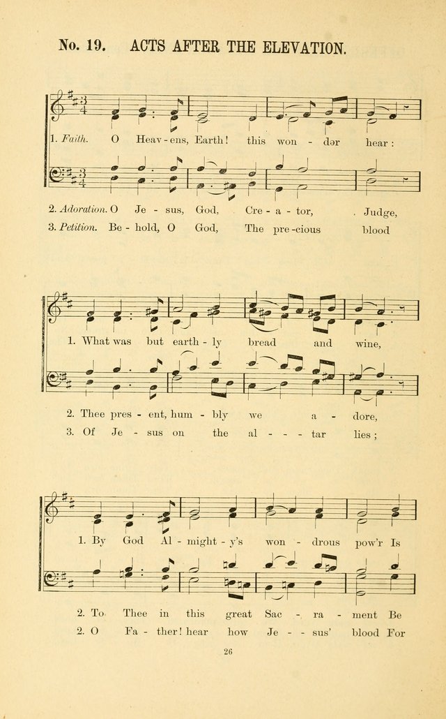 English and Latin Hymns, or Harmonies to Part I of the Roman Hymnal: for the Use of Congregations, Schools, Colleges, and Choirs page 39