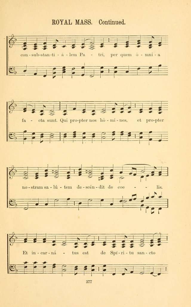 English and Latin Hymns, or Harmonies to Part I of the Roman Hymnal: for the Use of Congregations, Schools, Colleges, and Choirs page 390