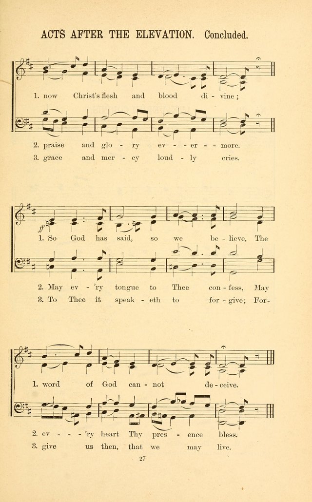 English and Latin Hymns, or Harmonies to Part I of the Roman Hymnal: for the Use of Congregations, Schools, Colleges, and Choirs page 40