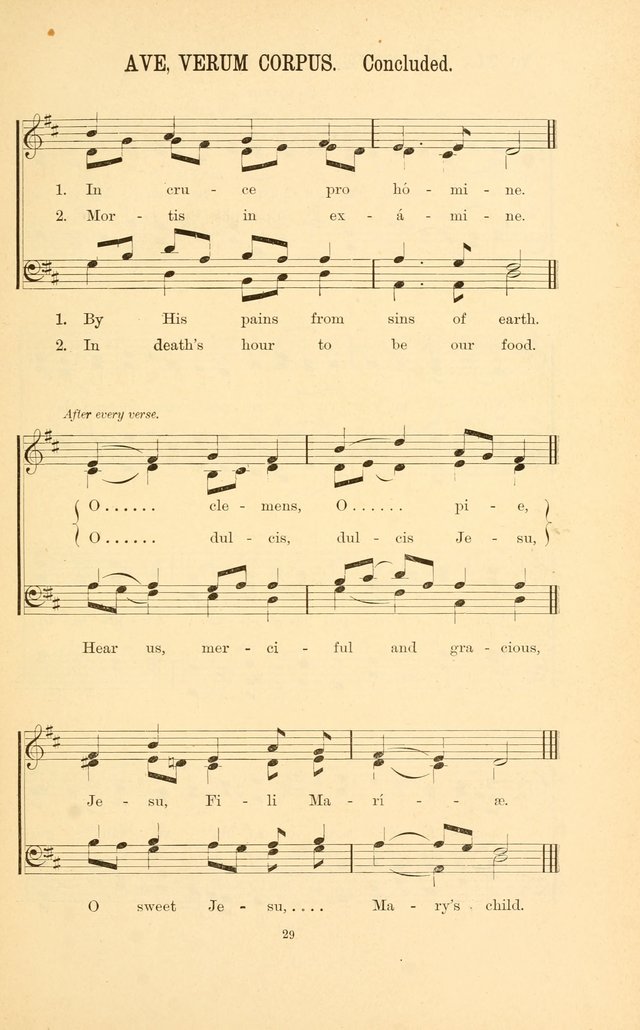 English and Latin Hymns, or Harmonies to Part I of the Roman Hymnal: for the Use of Congregations, Schools, Colleges, and Choirs page 42