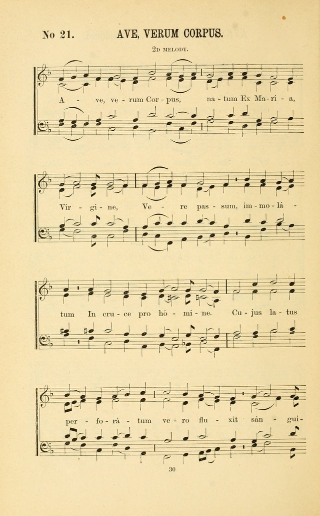 English and Latin Hymns, or Harmonies to Part I of the Roman Hymnal: for the Use of Congregations, Schools, Colleges, and Choirs page 43