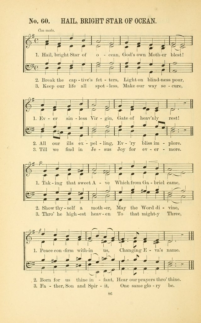 English and Latin Hymns, or Harmonies to Part I of the Roman Hymnal: for the Use of Congregations, Schools, Colleges, and Choirs page 99