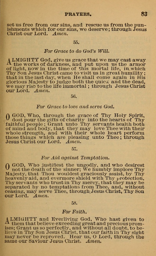 Evangelical Lutheran Hymn-book page 110