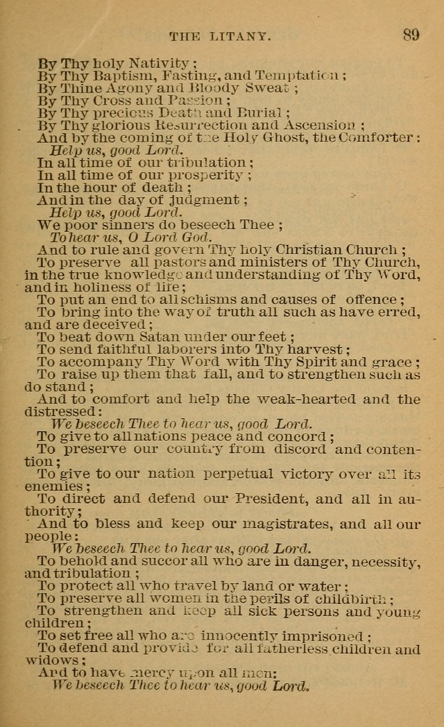 Evangelical Lutheran Hymn-book page 116