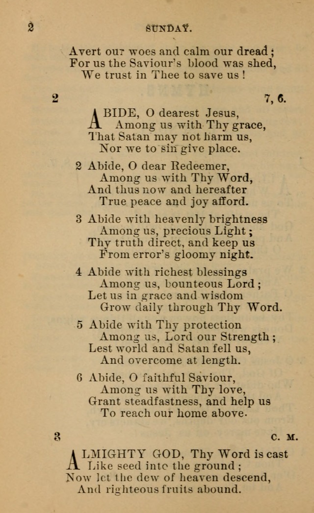 Evangelical Lutheran Hymn-book page 197