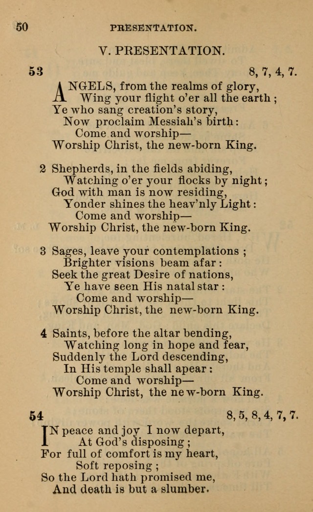 Evangelical Lutheran Hymn-book page 245