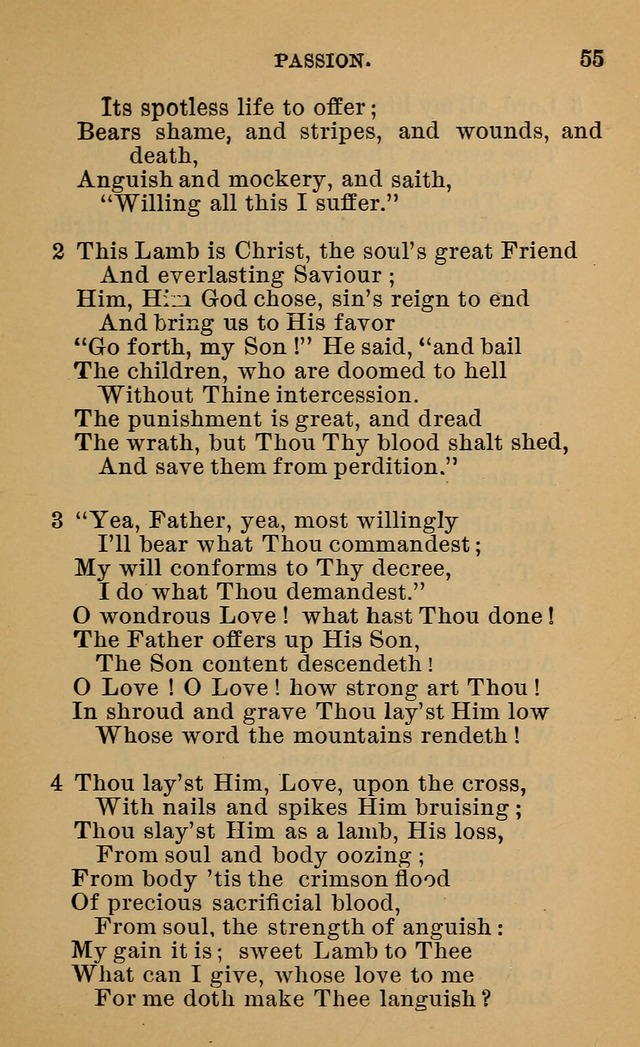 Evangelical Lutheran Hymn-book page 250