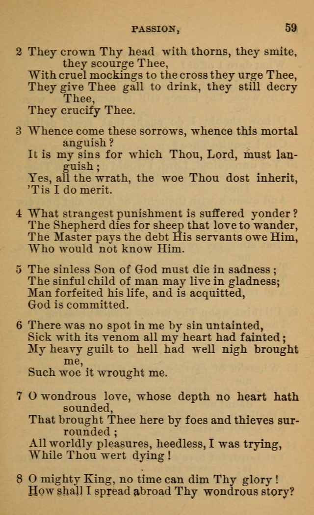 Evangelical Lutheran Hymn-book page 254