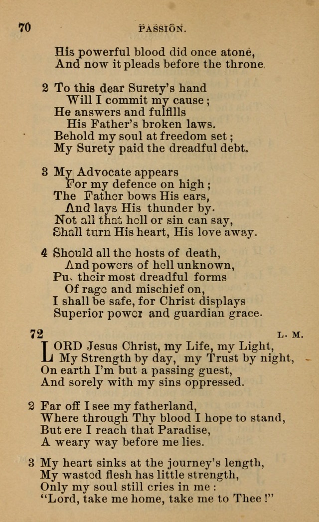 Evangelical Lutheran Hymn-book page 265