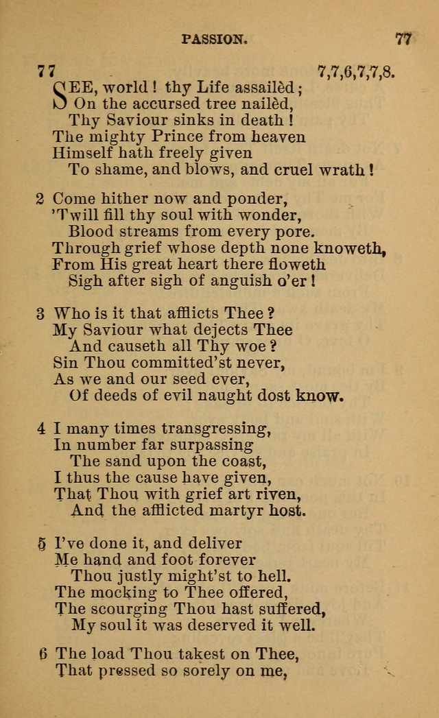 Evangelical Lutheran Hymn-book page 272