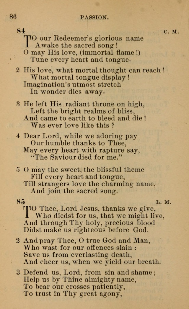 Evangelical Lutheran Hymn-book page 281