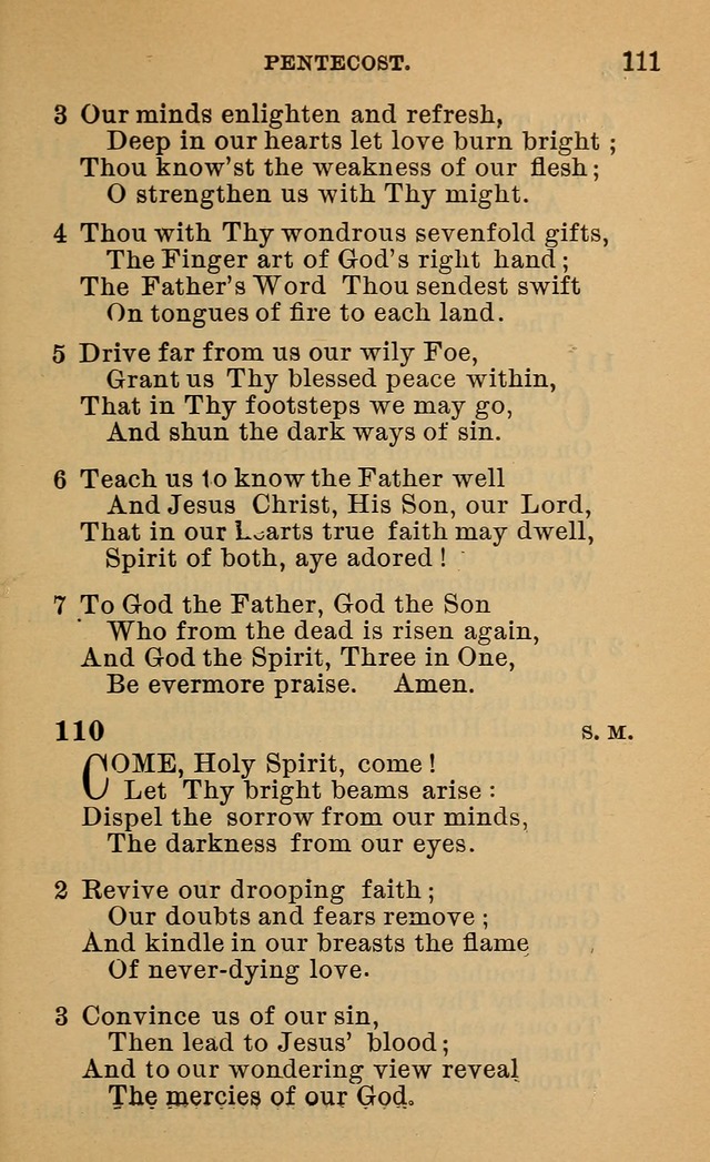 Evangelical Lutheran Hymn-book page 306