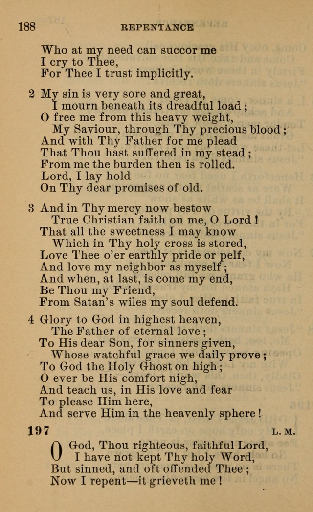 Evangelical Lutheran Hymn-book page 385