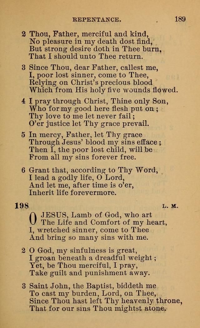 Evangelical Lutheran Hymn-book page 386