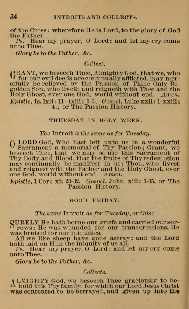 Evangelical Lutheran Hymn-book page 61