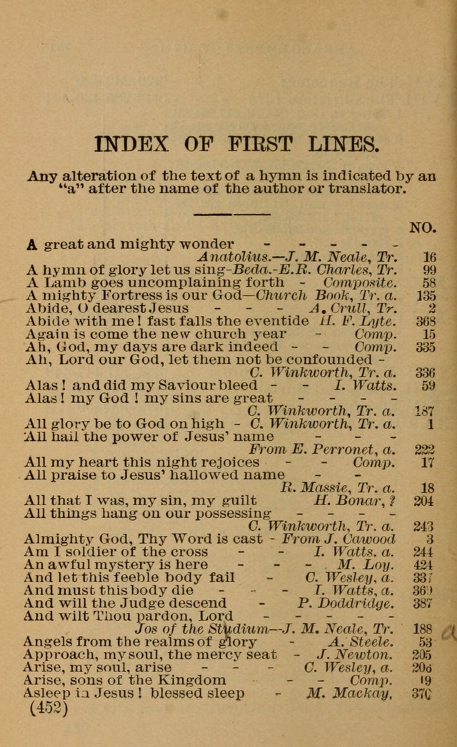 Evangelical Lutheran Hymn-book page 651