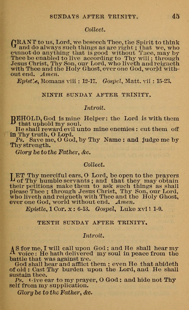 Evangelical Lutheran Hymn-book page 72