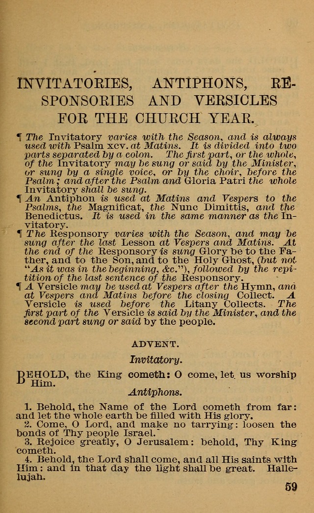 Evangelical Lutheran Hymn-book page 86