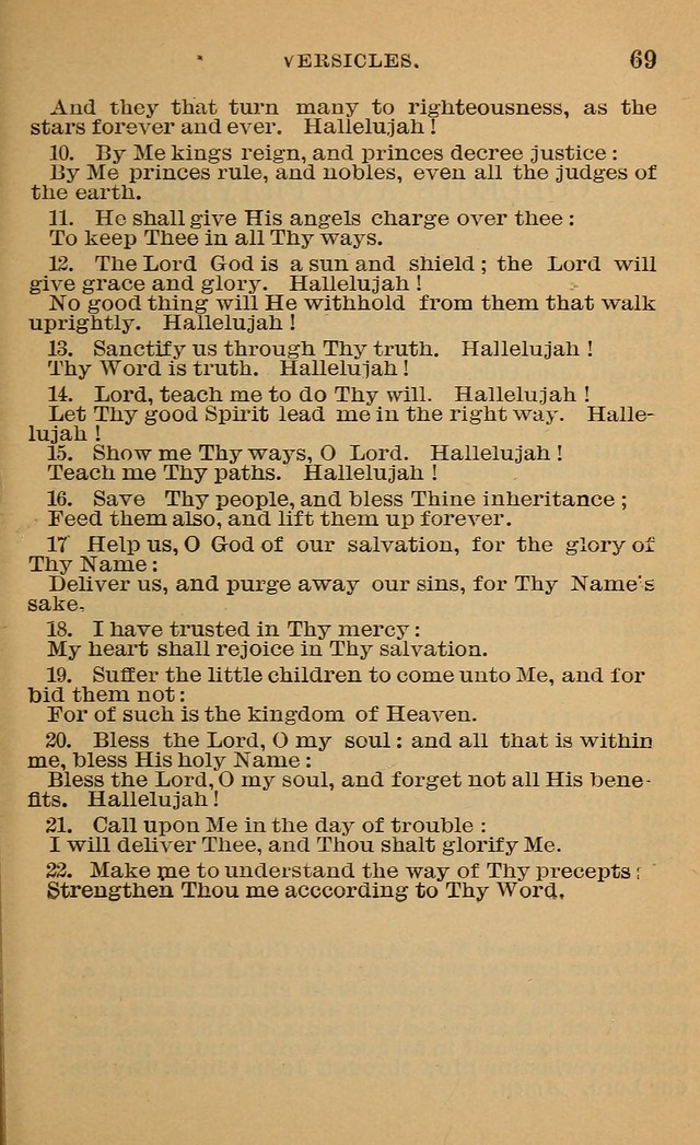 Evangelical Lutheran Hymn-book page 96