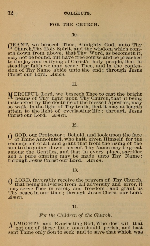 Evangelical Lutheran Hymn-book page 99