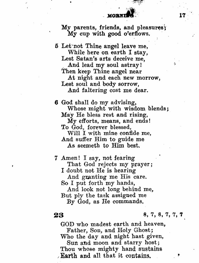 Evangelical Lutheran Hymn-book page 245