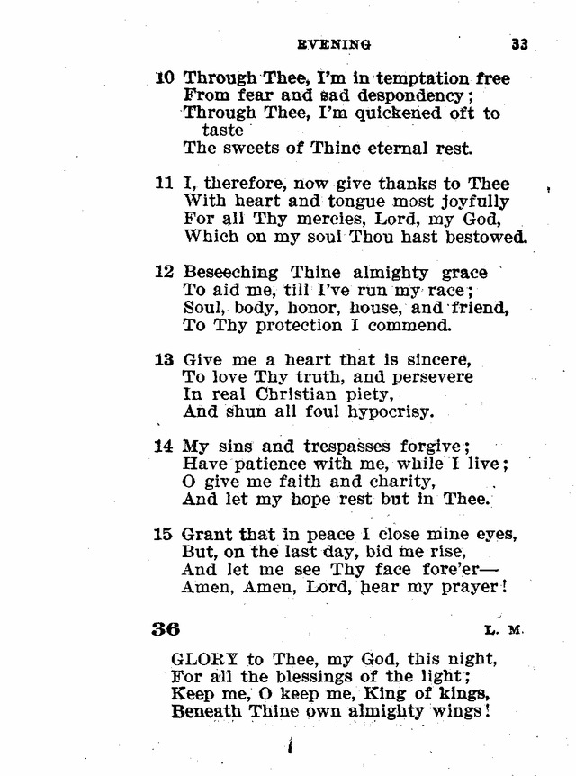 Evangelical Lutheran Hymn-book page 261