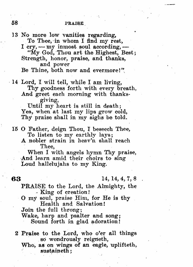 Evangelical Lutheran Hymn-book page 286