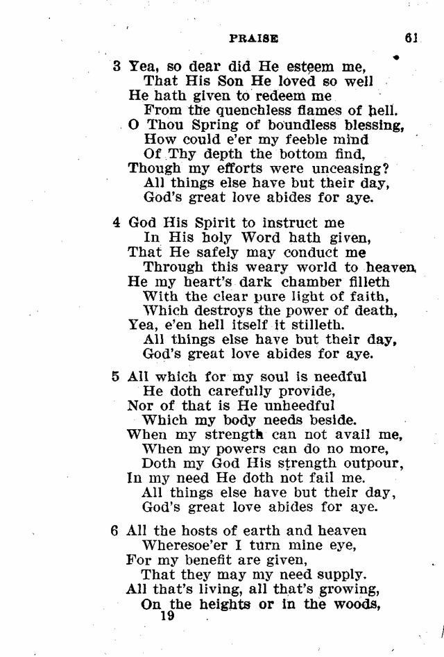 Evangelical Lutheran Hymn-book page 289