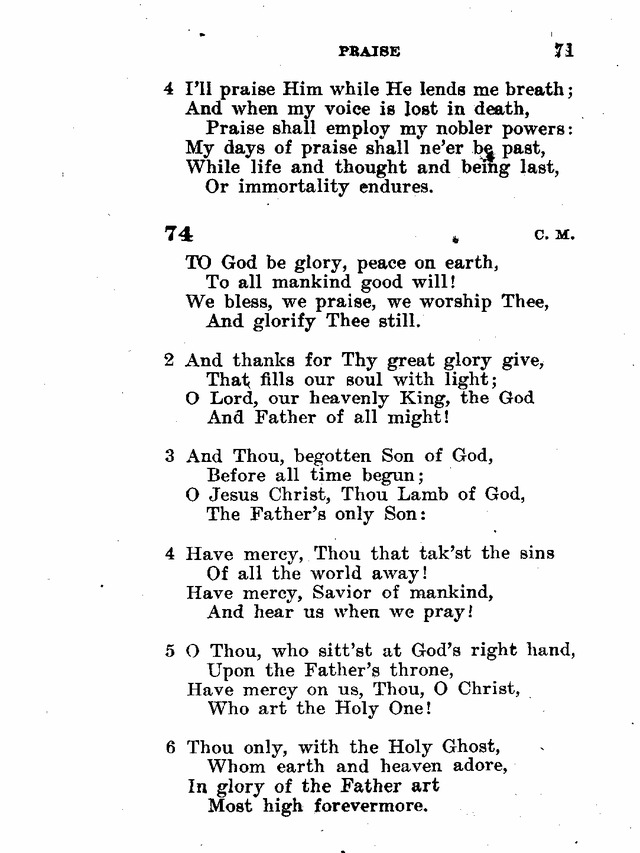 Evangelical Lutheran Hymn-book page 299