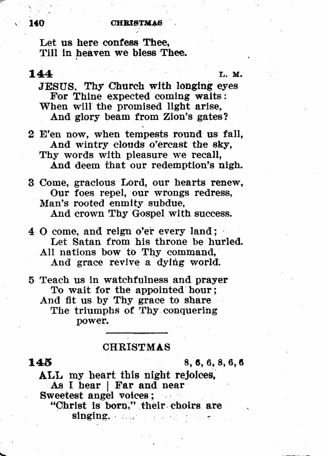 Evangelical Lutheran Hymn-book page 368