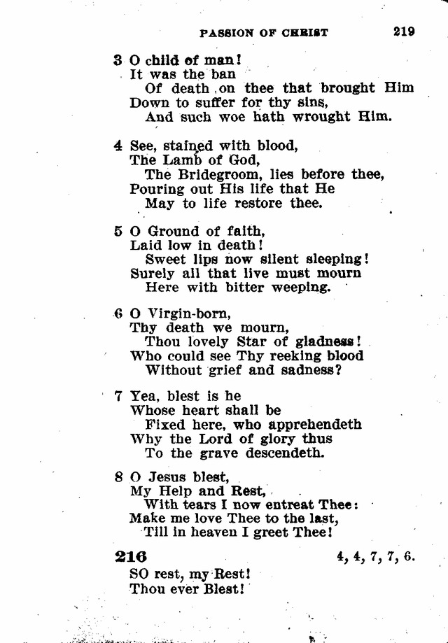 Evangelical Lutheran Hymn-book page 447