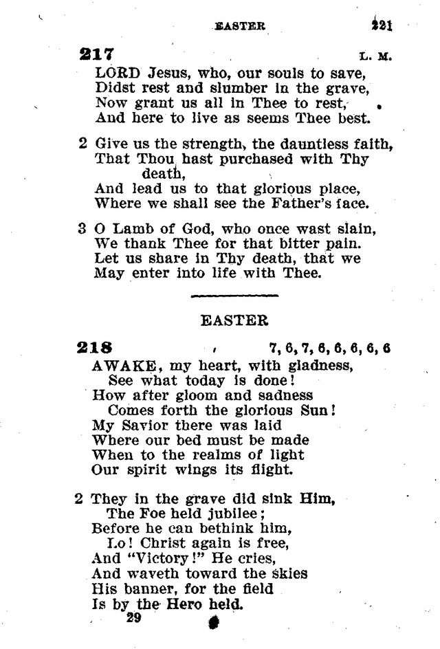 Evangelical Lutheran Hymn-book page 449