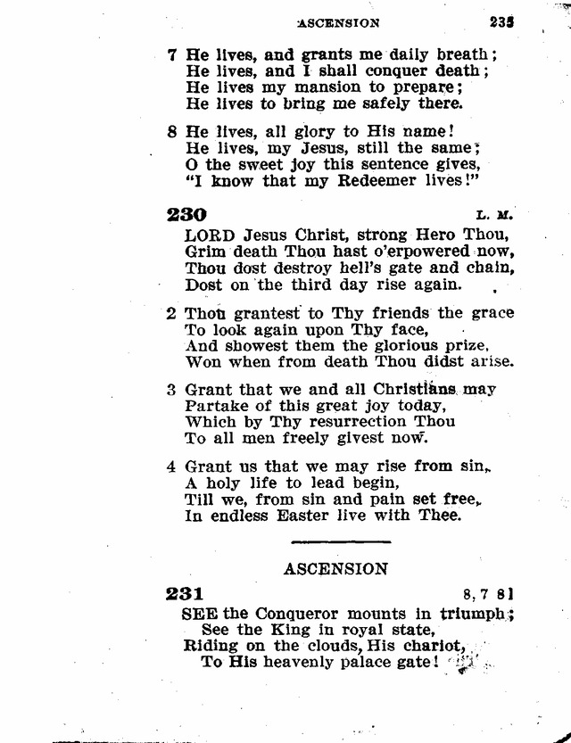 Evangelical Lutheran Hymn-book page 463