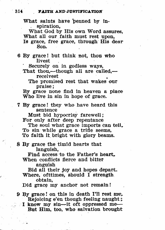 Evangelical Lutheran Hymn-book page 542