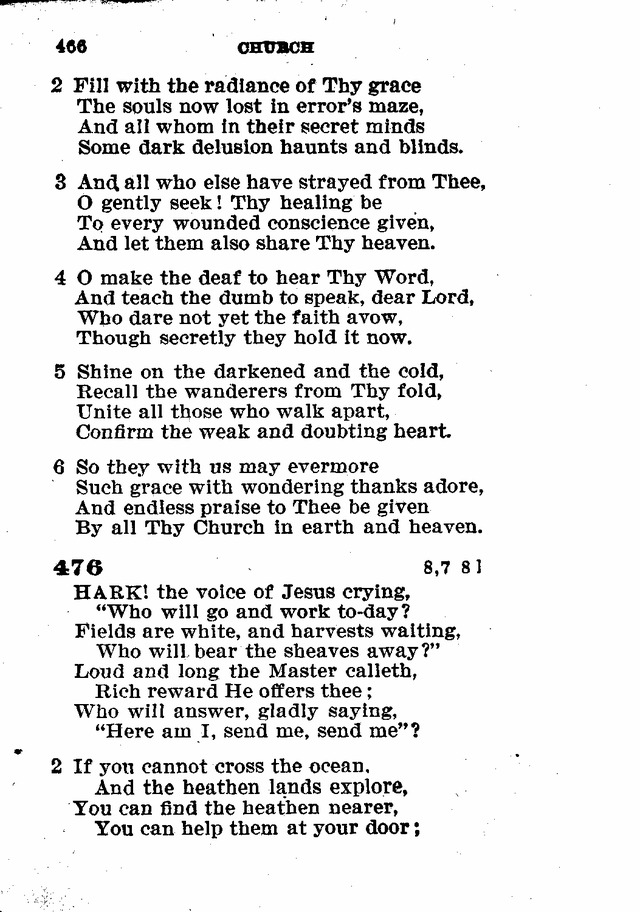 Evangelical Lutheran Hymn-book page 694