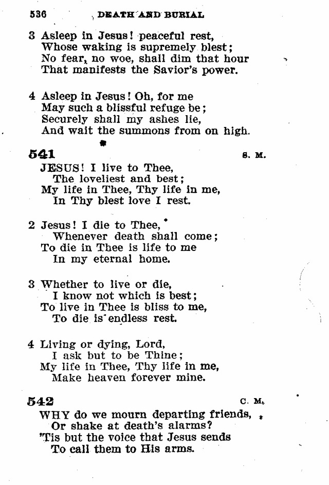 Evangelical Lutheran Hymn-book page 764