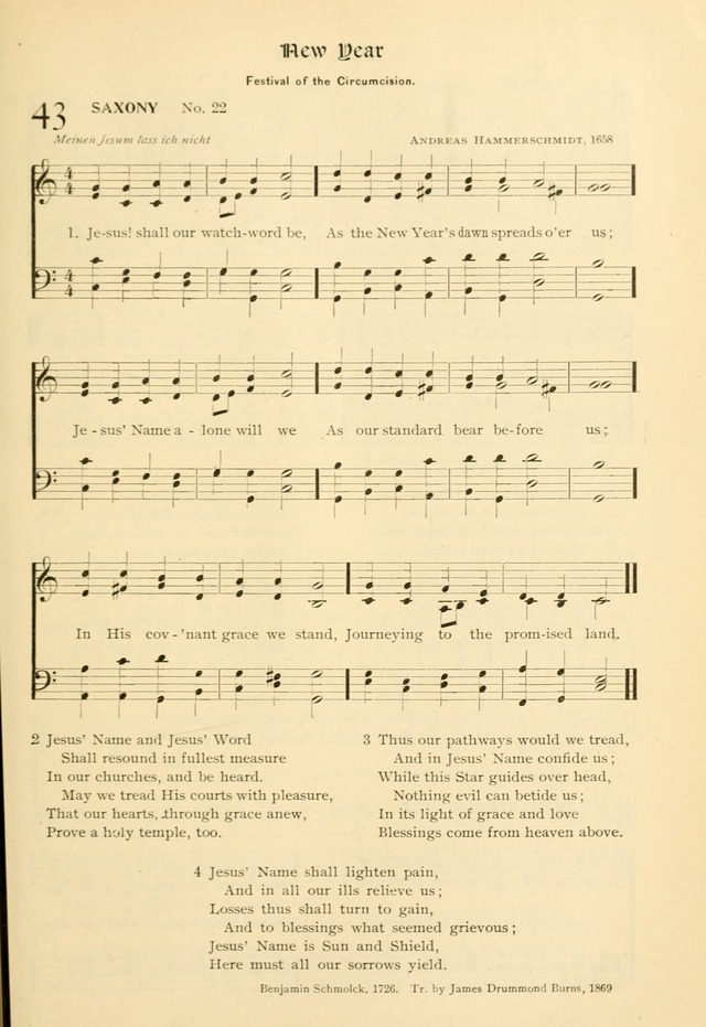 Evangelical Lutheran hymnal: with music page 112