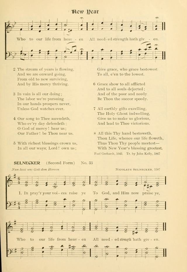 Evangelical Lutheran hymnal: with music page 116