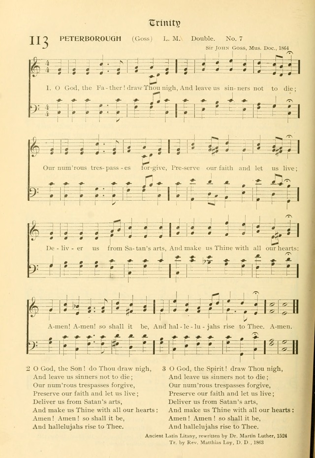 Evangelical Lutheran hymnal: with music page 173