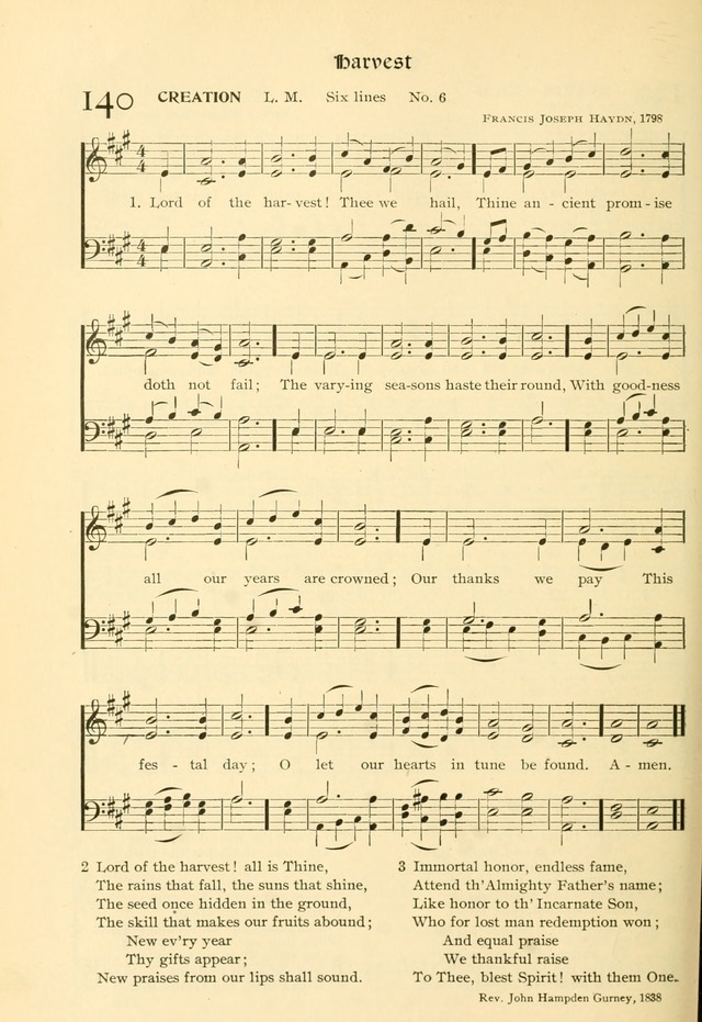 Evangelical Lutheran hymnal: with music page 195