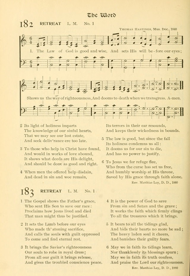 Evangelical Lutheran hymnal: with music page 227