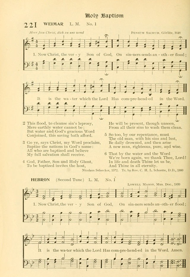 Evangelical Lutheran hymnal: with music page 257