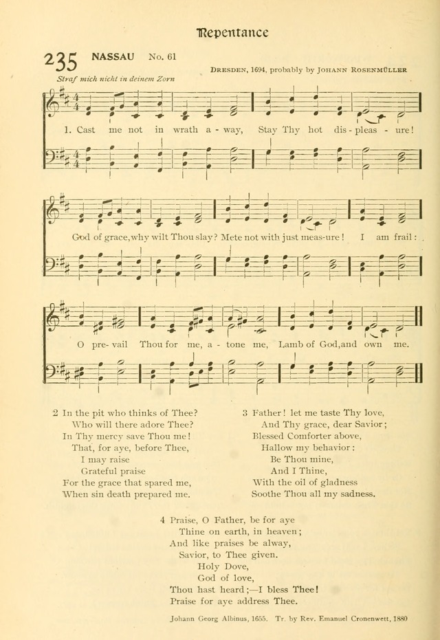 Evangelical Lutheran hymnal: with music page 269