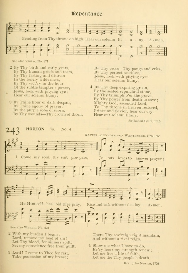 Evangelical Lutheran hymnal: with music page 276