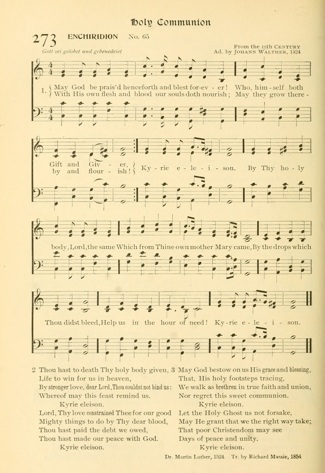 Evangelical Lutheran hymnal: with music page 303