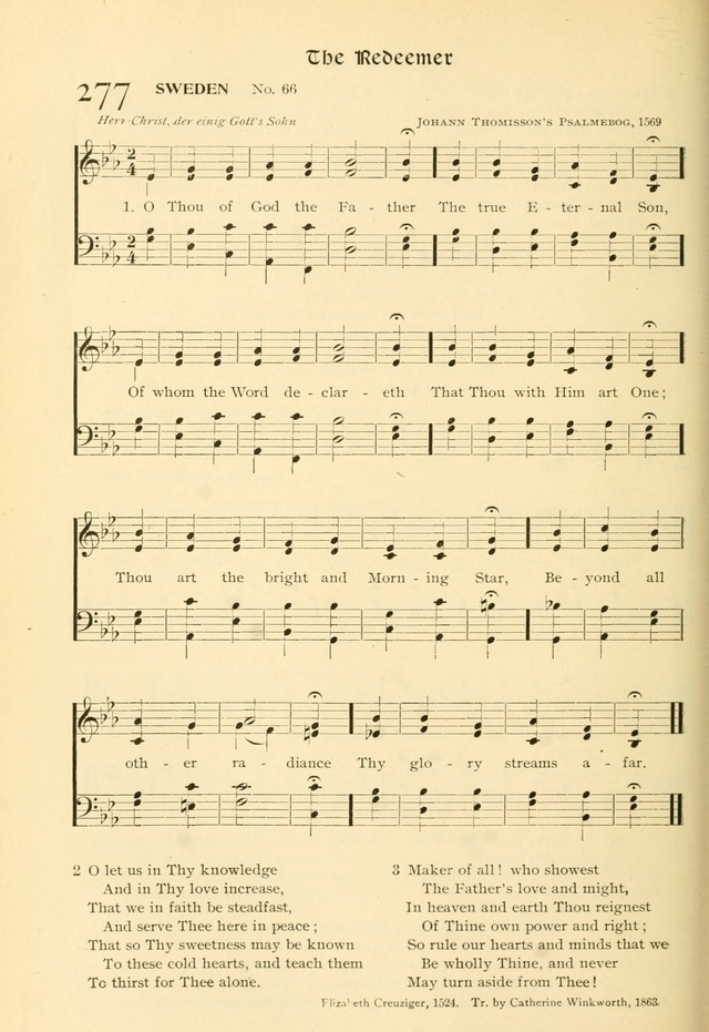 Evangelical Lutheran hymnal: with music page 307