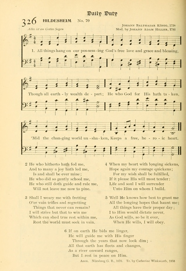 Evangelical Lutheran hymnal: with music page 349