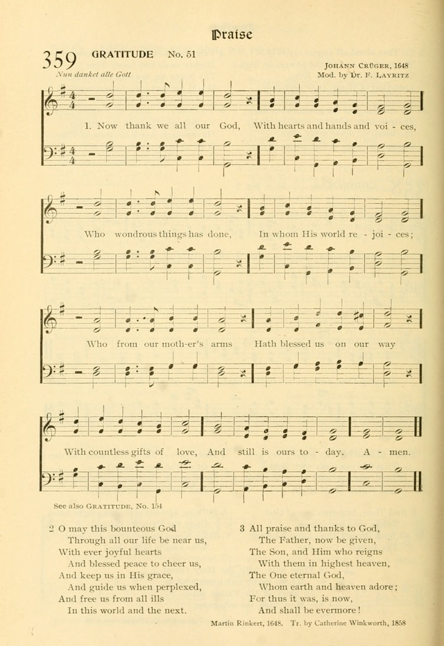 Evangelical Lutheran hymnal: with music page 373