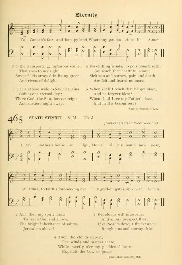 Evangelical Lutheran hymnal: with music page 462